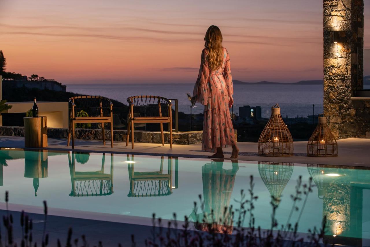 Kymo Instyle Villa - Sea View Private Pool Jacuzzi Kokkini Hani 外观 照片